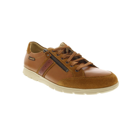 Mephisto lage schoenen cognac