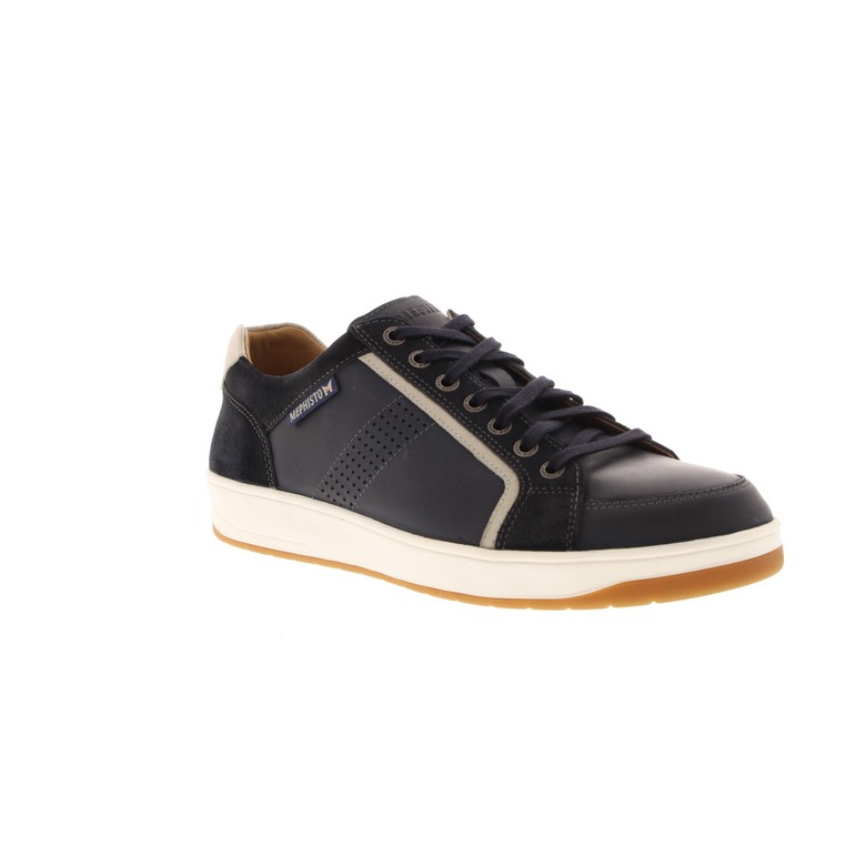 Mephisto niedrige schuhe blau 2