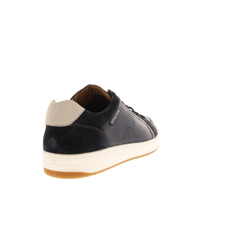 Mephisto niedrige schuhe blau 4