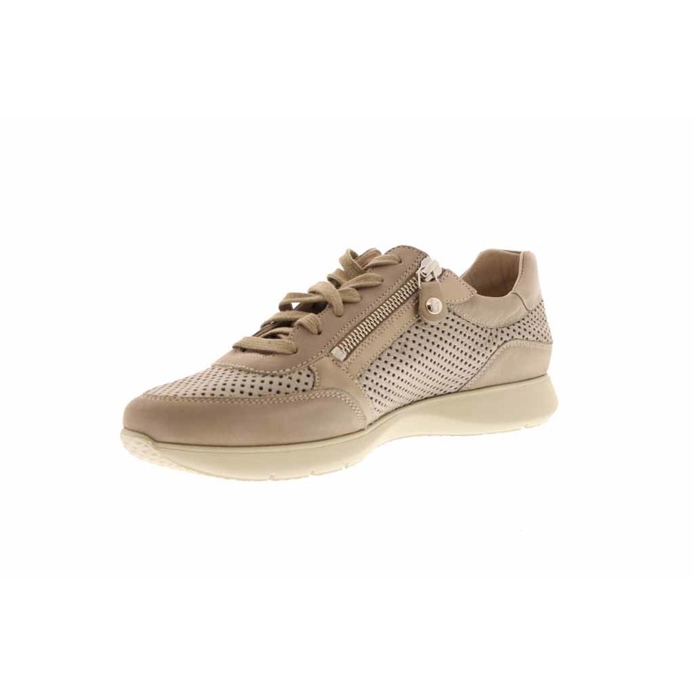 Mephisto lace shoes taupe 3
