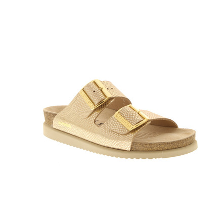 Mephisto thong slippers lightbrown