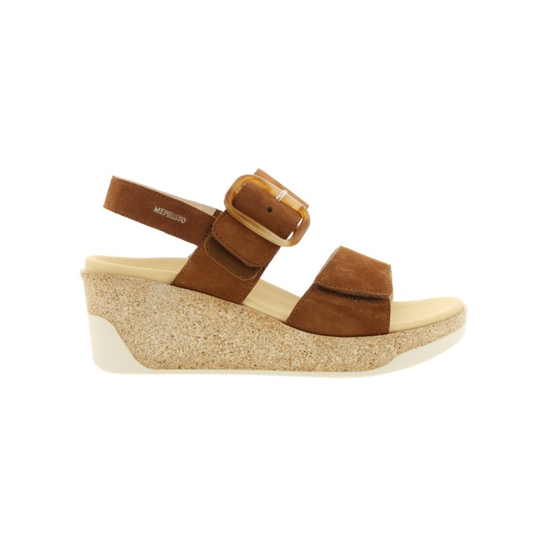 Mephisto sandals cognac