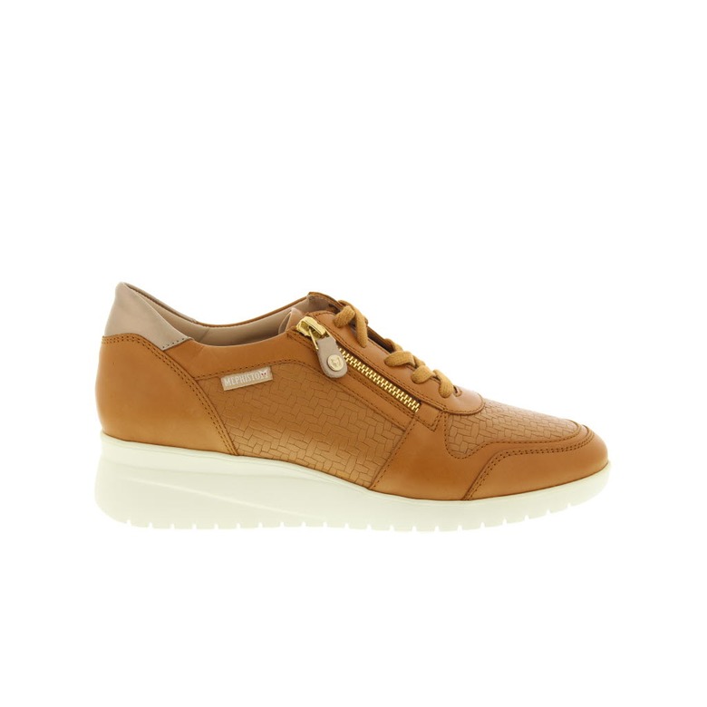 Mephisto low shoes cognac