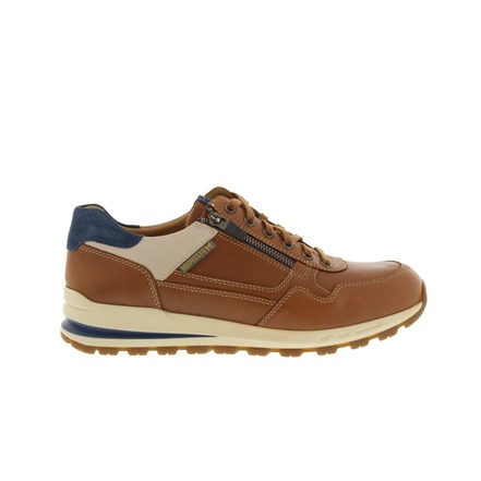 Mephisto lage schoenen cognac