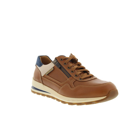 Mephisto lage schoenen cognac