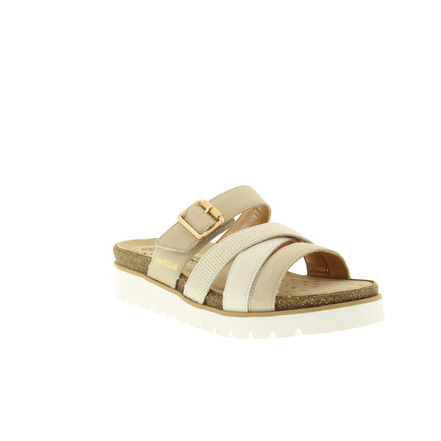 Mephisto Mobils thong slippers lightbrown