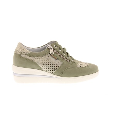 Mephisto Mobils low shoes khaki green