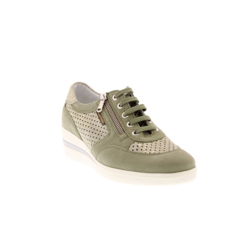 Mephisto Mobils low shoes khaki green 2