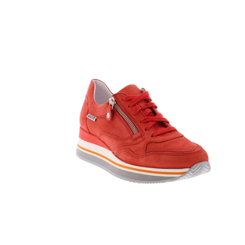 Mephisto chaussures basses rouge 2
