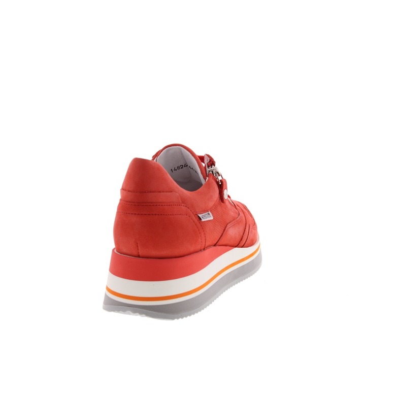 Mephisto chaussures basses rouge 4