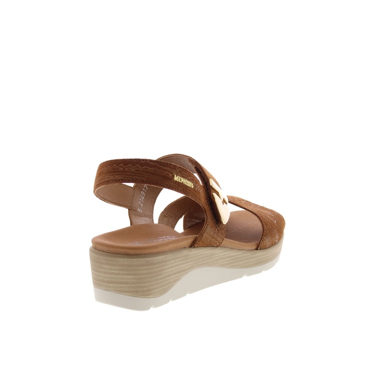 Mephisto sandalen cognac 4