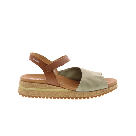 Mephisto sandals khaki green