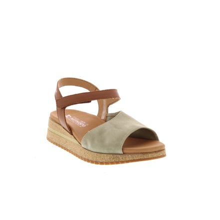Mephisto sandals khaki green