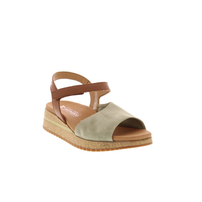 Mephisto sandals khaki green 2