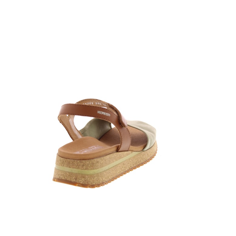 Mephisto sandals khaki green 4
