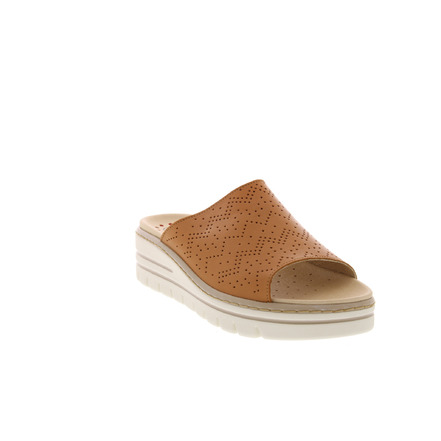 Mephisto Mobils thong slippers cognac