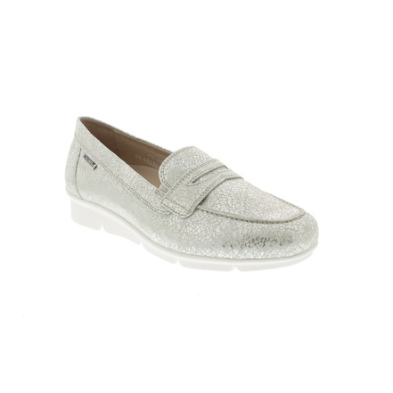 Mephisto mokassins silber