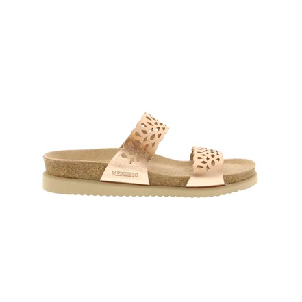 Mephisto thong slippers pink
