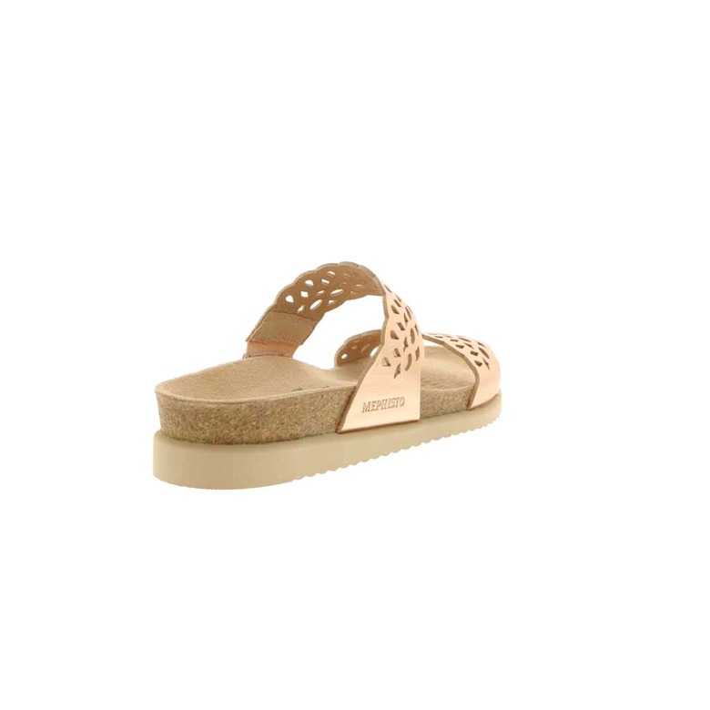 Mephisto thong slippers pink 4