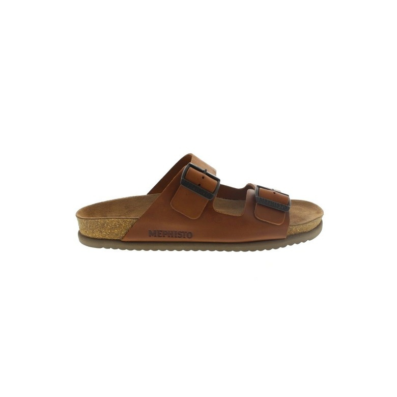 Mephisto lage schoenen cognac