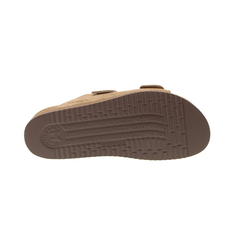 Mephisto thong slippers taupe 5