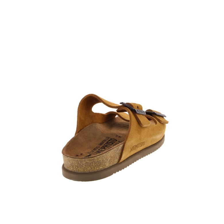 Mephisto slippers cognac 4