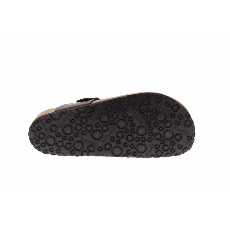 Mephisto thong slippers black 5