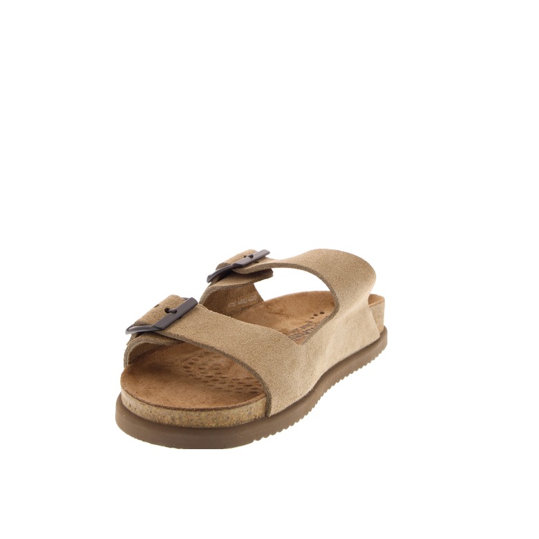 Mephisto thong slippers lightbrown 3