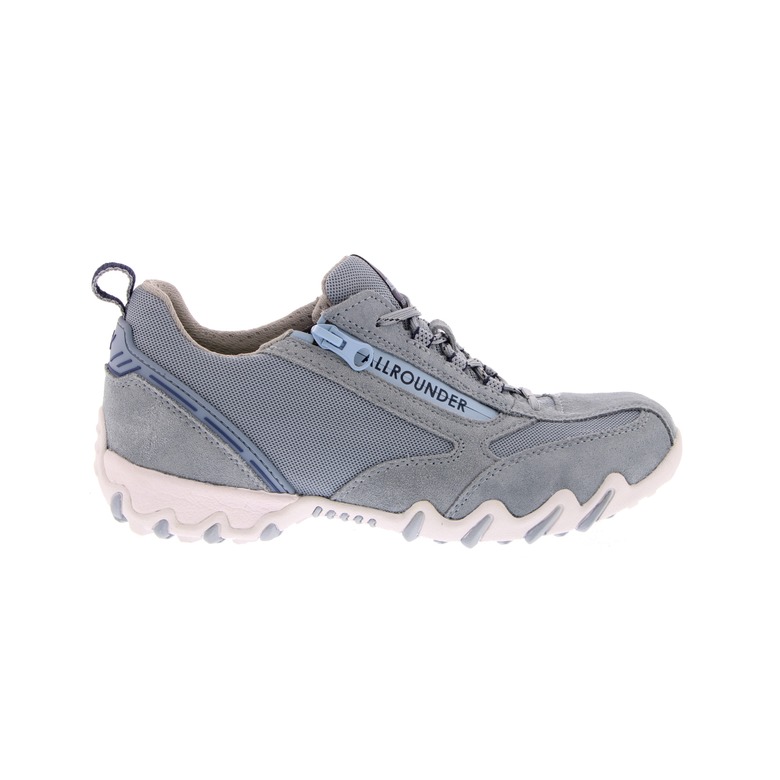Mephisto Allrounder niedrige schuhe licht blauw