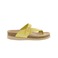 Mephisto thong slippers yellow 1