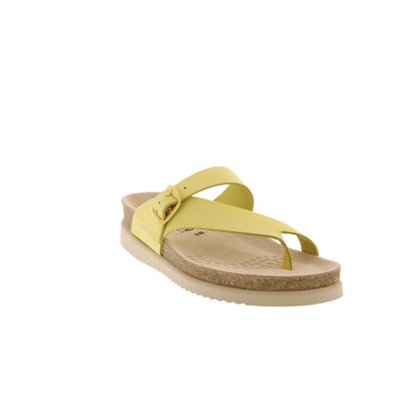 Mephisto thong slippers yellow