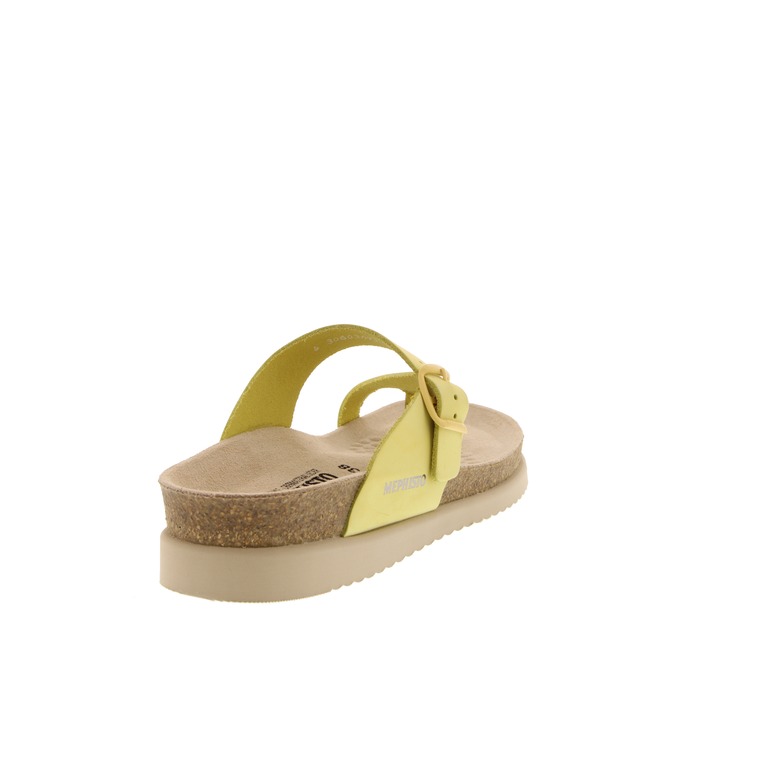 Mephisto thong slippers yellow 4
