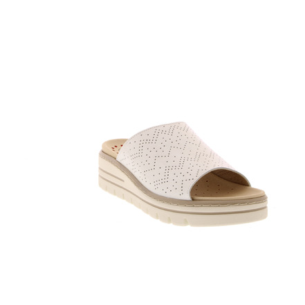 Mephisto Mobils thong slippers ecru