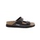 Mephisto thong slippers black 1