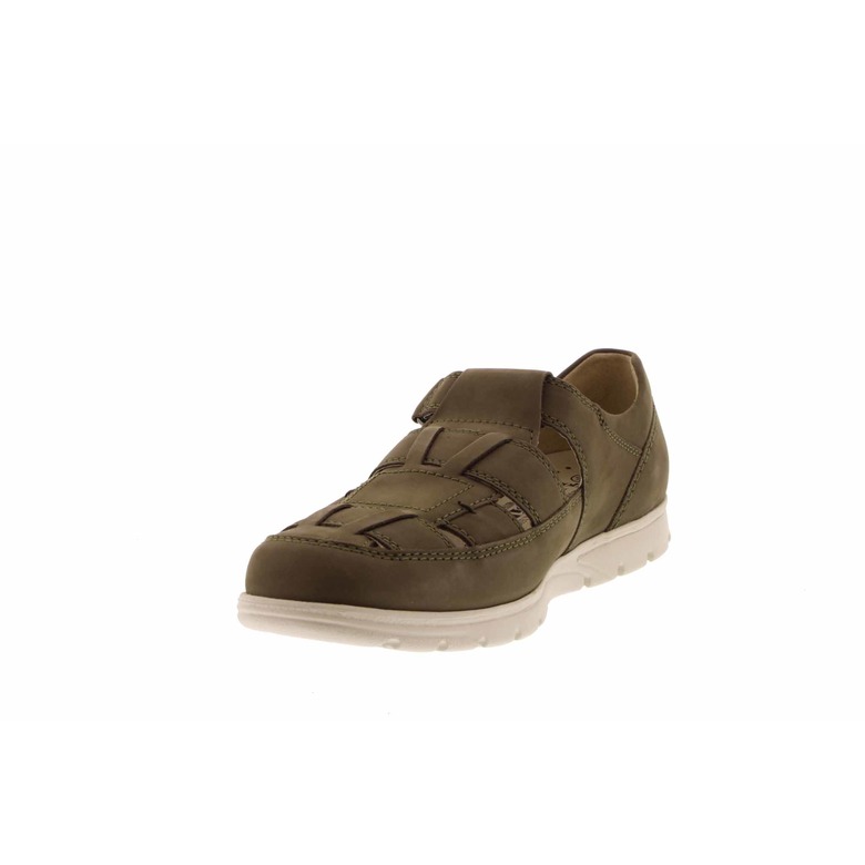 Mephisto Mobils low shoes khaki green 3