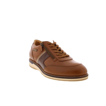 Mephisto lage schoenen cognac