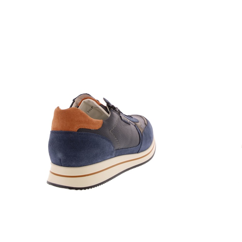 Mephisto low shoes donker blauw 4