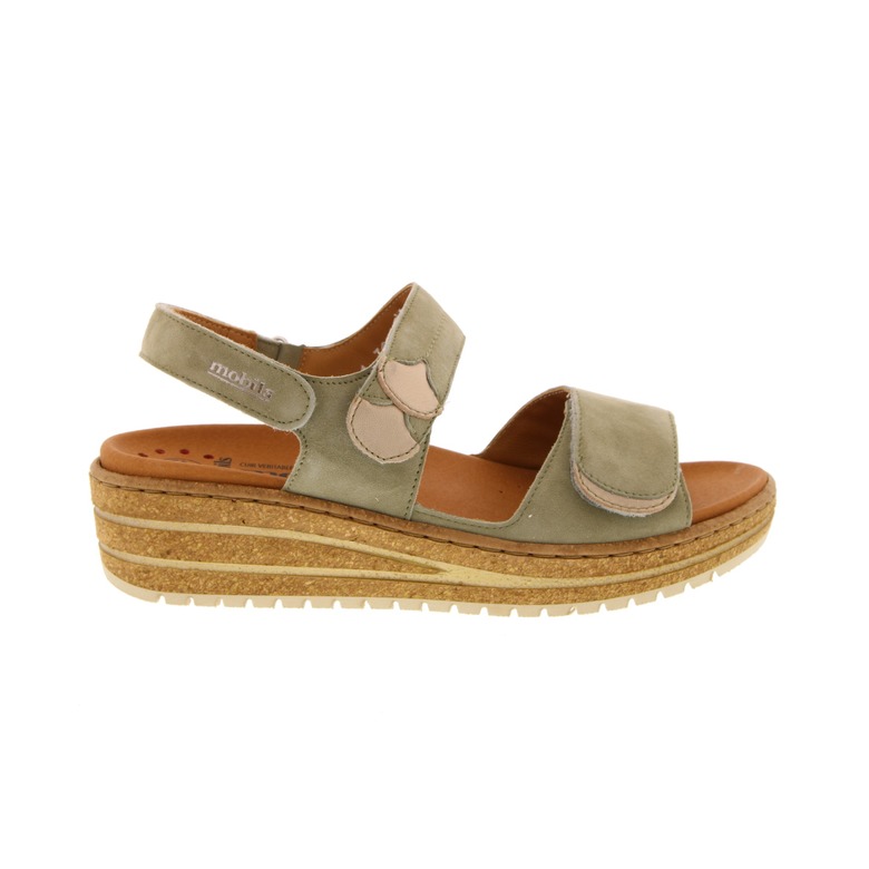 Mephisto Mobils sandals khaki green