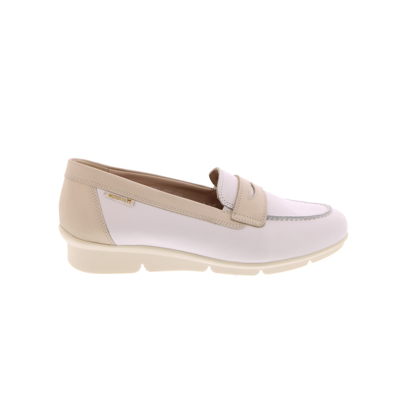 Mephisto moccasins blanc