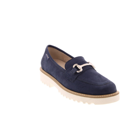 Mephisto mocassins blauw