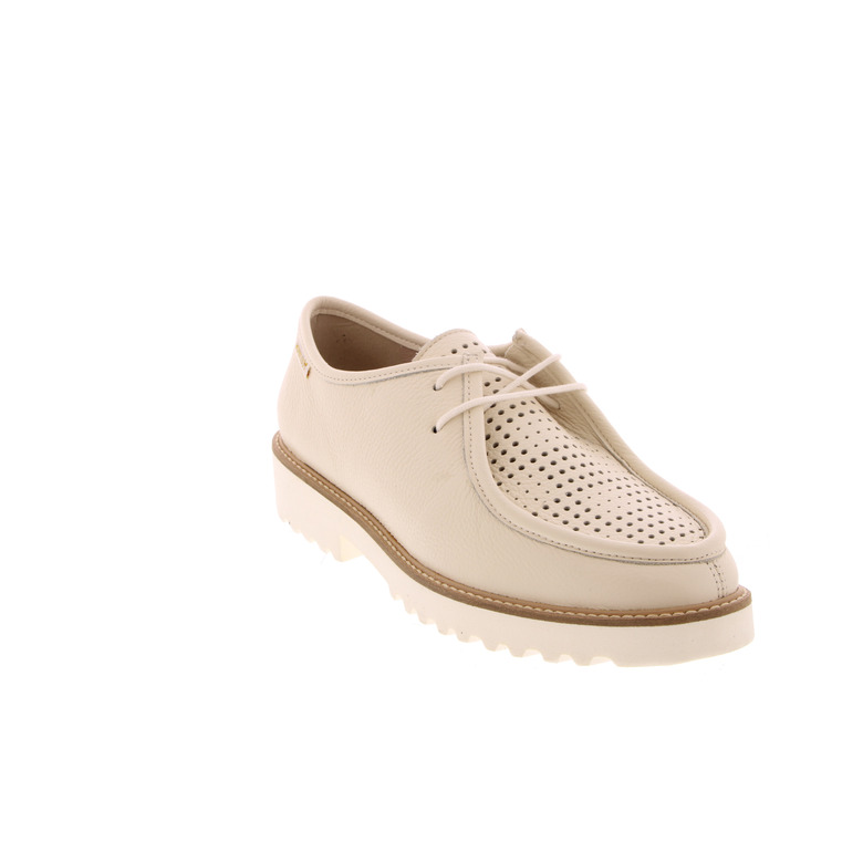 Mephisto niedrige schuhe ecru 2