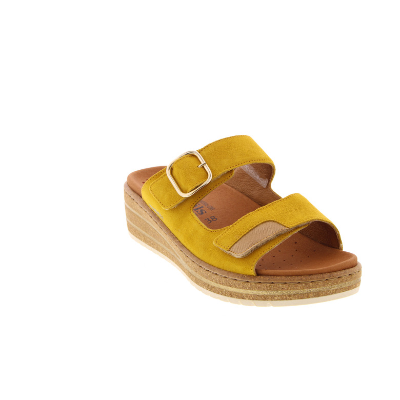 Mephisto Mobils slippers geel 2