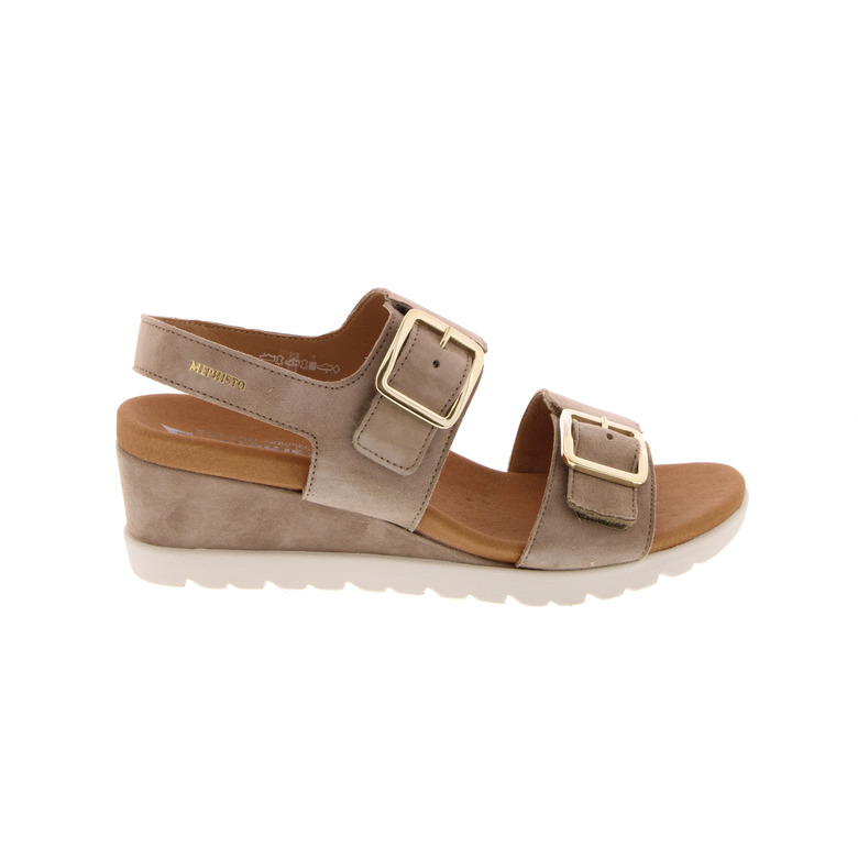 Mephisto sandalen taupe