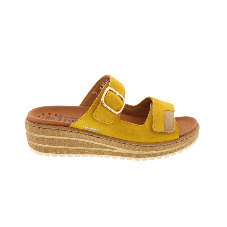 Mephisto Mobils slippers geel