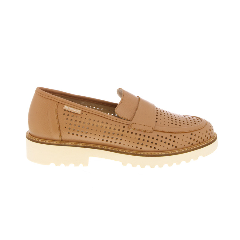 Mephisto mocassins camel