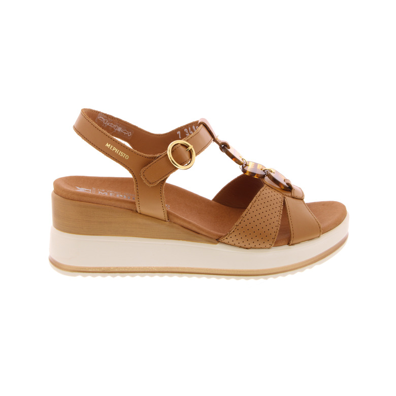 Mephisto sandalen cognac