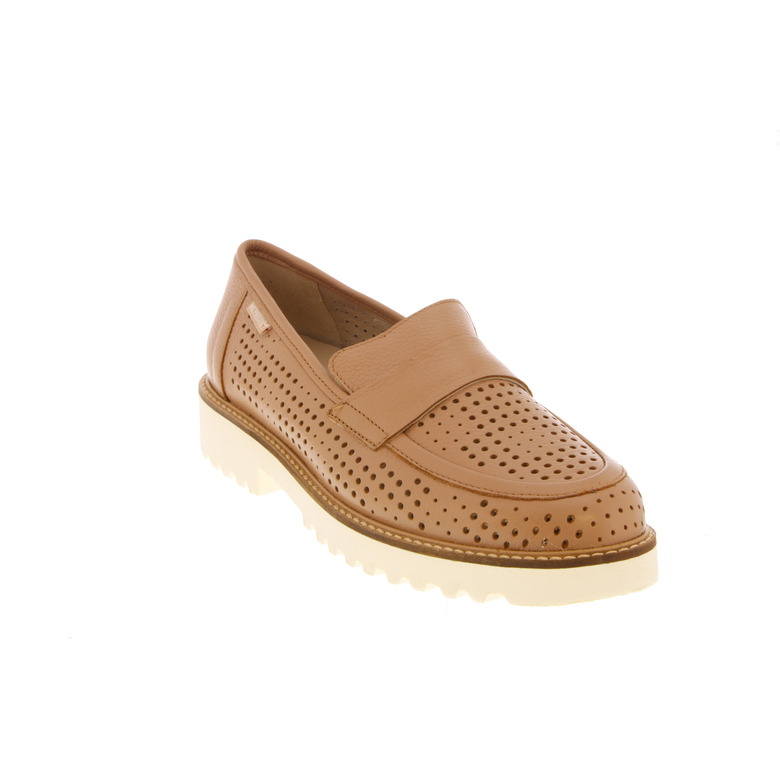 Mephisto mocassins camel 2