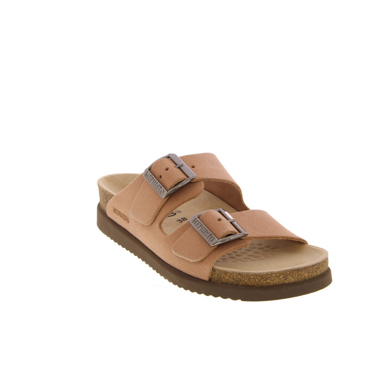 Mephisto thong slippers pink 2