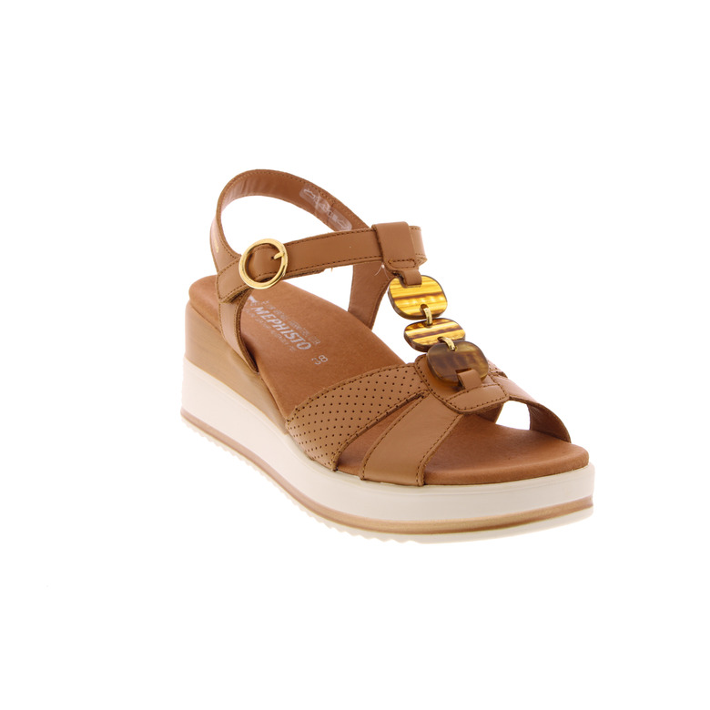 Mephisto sandalen cognac 2