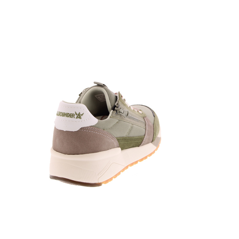 Mephisto Allrounder lage schoenen kaki 4